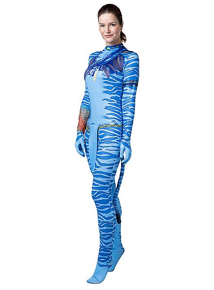 Blue Tribal Warrior Costume for Women